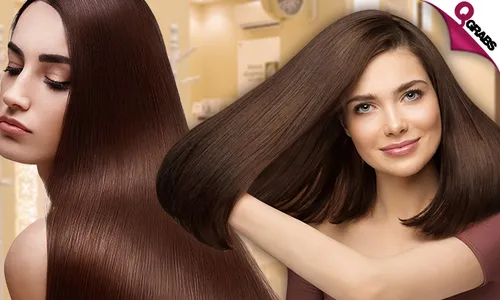 Nano Keratin Hair Straightening Treatment + Hair Trim!